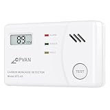 CPVAN Kohlenmonoxid Melder mit 10 Jahre Sensor, CO Melder mit Austauschbarer...