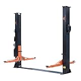 RP-TOOLS Auto Pkw Hebebühne 2-Säulen hydraulisch UV 4.0 t 230V Höhe: 2.82m,...