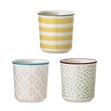 Bloomingville Charmantes Eierbecher-Set Patrizia – Pastelltöne in Rosa, Grün...