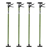 TRUTZHOLM 4 x Profi Einhandstütze Montagestütze Teleskopstütze115 cm bis...