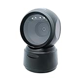 Plyisty Kabelloser Desktop-Barcode-Scanner, LED-Licht, Multi-Prompt,...