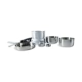 Tatonka Multi Set + Alcohol Burner (8-teilig) - Camping-Kochgeschirr aus...