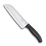 Victorinox Swiss Classic Santokumesser, Messer Asiatischer Art, Extra Scharfe...