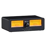 [Verbessert] Fosi Audio LC30 VU Meter Verstärker Lautsprecherwähler-Box,...