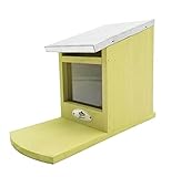 Dehner Natura Premium Eichhörnchen Futterhaus, Futterstation für...