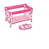 Toclsixz Puppenmöbel Puppenbett für 48 cm Puppe | Puppen Bett zubehör |...