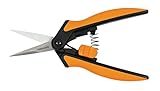 Fiskars Microtip Gartenschere SP13, Länge: 21,5 cm, Hochwertige...