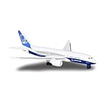 Majorette 212057980 Airplane, Flugzeug mit Original Lizenz, Emirates, Lufthansa,...