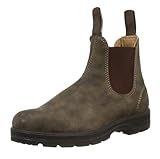 Unisex Chelsea Boots Schlupfstiefel Wildleder Stiefel Desert Boots...