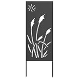 vidaXL Gartenpartition Sichtschutz Trennwand Außenscreen Dekorative Barriere...