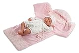 Llorens 1074040 Puppe Heidi, mit blauen Augen und weichem Körper, Babypuppe mit...
