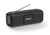 Karcher DAB Go tragbarer Bluetooth Lautsprecher & Digitalradio DAB+ / UKW Radio...