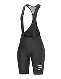 INBIKE Bib Shorts Damen Rennrad Hose Radhose Kurz Gepolstert mit Träger...