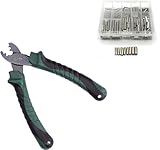 Zite Fishing Klemmhülsen-Set Angeln - Quetschhülsen-Zange als Angelzubehör +...