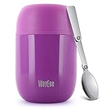 Thermobehälter für Essen 450ml Speisegefäß Edelstahl Speisebehälter...