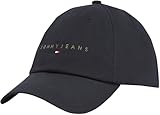 Tommy Jeans Herren TJM Linear Logo Cap Am0Am12958 Verschluss, Black (Black), OS