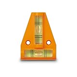 ProPlus 341214 Kreuzwasserwaage Wasserwaage Pyramide zum Ausrichten Wohnmobil...