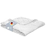 XDREAM Pure Kinder Sommerdecke | sehr dünne und ultraleichte Bettdecke |...