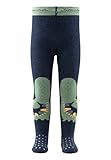 Sterntaler Baby Krabbelstrumpfhose mit Dino Motiv, Jungen - Anti-Rutsch-Noppen...