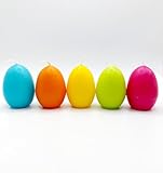 Eikerzen Formkerze Kerzen Ostereier 5er Set in bunten Farben Osterdeko...