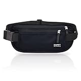 RFID-blockierender Geldgürtel für Männer und Frauen, schlanke Bauchtasche...