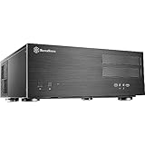 Silverstone Technology SST-GD08B - Grandia HTPC ATX Desktop Gehäuse mit...