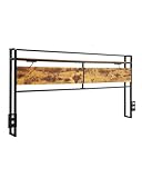 VEVOR Kopfteil für Kingsize-Bett (höhenverstellbar) mit Ablagefläche,...