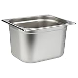 APS 81208 GN-Behälter 1/2, Gastronormbehälter Edelstahl/Abmessungen 26,5 x...