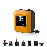 Peakspeak 20PSI Elektrische SUP Pumpe mit Akku - Wiederaufladbar, Intelligente...