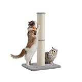 Feandrea Kratzbaum, 85 cm hoch, Kratzsäule, 13 cm Dicker Stamm, Katzenbaum,...