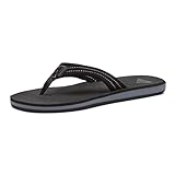 Quiksilver Herren Carver Suede Sandalen, Schwarz (Solid Black Sbkm), 46 EU