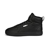 PUMA Unisex Caven Mid WTR Sneaker, Black Black Silver-Ebony, 45 EU