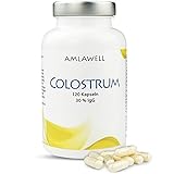 Amlawell Colostrum Kapseln - Vegetarische Kapseln - aus deutscher Herstellung -...