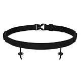 JasGood Triathlon Startnummernband Verstellbar Laufgürtel mit Nummernhalter 6...