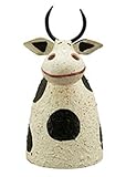 Exner Zaunhocker Regalhocker Metallfigur Kuh schwarz-weiß als Rasse schwarz...