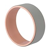 Relaxdays Yogarad, Ø 32 cm, Kunststoff, Schaumstoff, rutschfest, für...