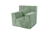 FORTISLINE Kindersessel aus Cord (51x47x34 cm) - Spielesessel & Kindersofa weich...