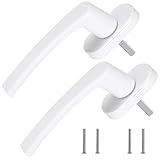 Flintronic Fenstergriff Aluminium, 2 Stück Kindersicherung, Schlüsselloses...