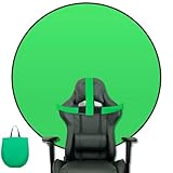 Yiarsky Green Screen Backdrop with Stand, 142 cm (4.65 ft), Foldable Green...