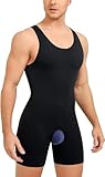 Gotoly Herren Shapewear Bodysuit Bauchweg Stark Formend Full Body Shaper mit...