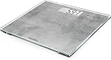 Soehnle Style Sense Compact 300 Concrete, digitale Körperwaage mit LCD-Anzeige,...