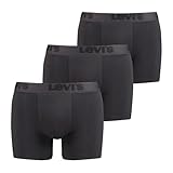 Levi's Herren Levi's Premium Men's Boxer Briefs (3 pack) Boxer Shorts, Schwarz,...