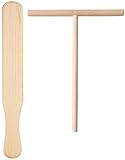 Teemando® Crepes-Set, 2-teilig Crepes-Wender und Verteiler im Set aus...