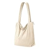 Tote Bag Damen,Shopper Tasche Damen Groß,Cord Tasche Beuteltasche Damen Mit...