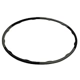 TITAN LIFE Hula Hoop. Hula Hoop Reifen. Schwarz/Grau. 1,5 kg. 4,5 x 100 x 100...