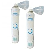 ECOMED Sauerstoff in der Dose 15L o2 Universal Mundstück 99,5% Reiner...