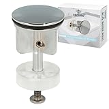 tecuro - Universal Excenterstopfen Ablaufstopfen Ø 40 mm, für 1 1/4 Zoll...
