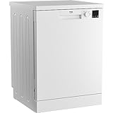 Beko DFN04321W b100 Freistehender Geschirrspüler 60 cm, 13 Maßgedecke,...