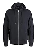 JACK&JONES PLUS Herren Jjebradley Sweat Zip Hood Noos Pls Sweatshirt-Jacke,...