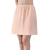 Toionmm Damen Unterrock kurz, Weich Kurz Halbrock, Silky Touch Petticoat,...